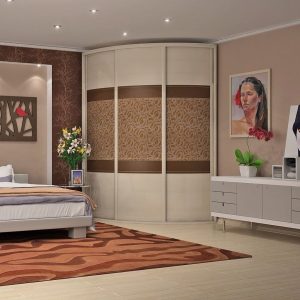 Шкаф радиусный 62