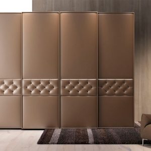 Шкаф кожа 160